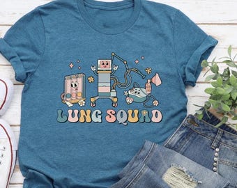 Lung Squad Shirt, Medical Student Gift, Lung Shirt, Respiratory Therapist Shirt, Pulmonology Tee, Lung Squad Gift, Lung Therapist Shirt