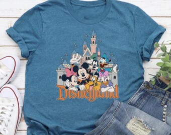 Disneyland Castle Shirt, Mickey and Friends Disneyland Shirt, Disneyland Family Shirt, Disneyland Shirt, Magic Kingdom Shirt,Disney Vacation