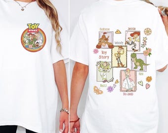 Retro Disney Toy Story Shirt, Toy Story Infinity and Beyond Shirt, Toy Story Characters Shirt, Disney Trip T-shirt,Toy Story and Friends Tee