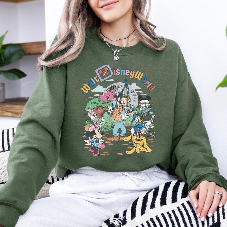 Retro Walt Disney World Sweatshirt