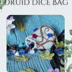 Haakpatroon druïde Dnd dobbelsteenzak pdf