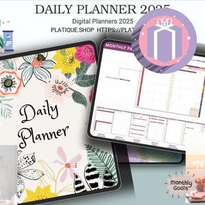 Digital Daily Planner: Goals, Fitness, and Wellness
