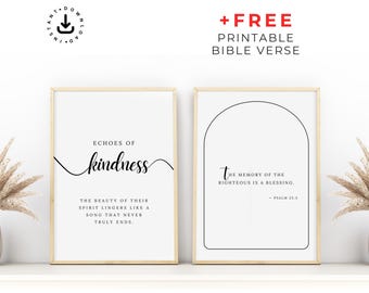 Poema para funeral Letreros para mesa conmemorativa Impresión de poema conmemorativo Regalo de duelo Poema de recuerdo Listo para enmarcar Poema funerario