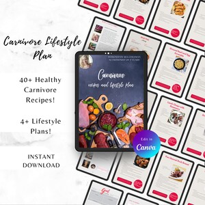 40 Carnivore Meal Plans and Recipes For Muscle Gain And Weight Loss, Low Carb, High Energy Meat Diet.