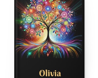 Personalized Tree of Life Journal: Colorful Nature Notebook