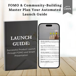 Launch Guide Masterplan: Dein Automatisierter Einführungsleitfaden, Marketingstragie, Social Media Marketing, FOMO Marketing, Wertgetriebenes Marketing