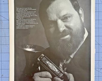 1967 Print Ad Al Hirt Trumpet Harmonica Super Chromonica Hohner