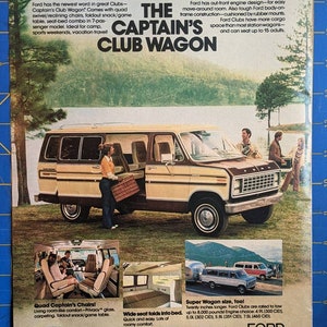 Vintage Print Ad 1978 Ford Wagon