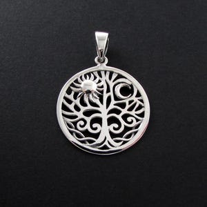 Sterling Silver Flower of Life Charm, Sterling Silver Flower of Life Pendant, Flower of Life Pendant, Flower of Life Charm, Pendant Necklace
