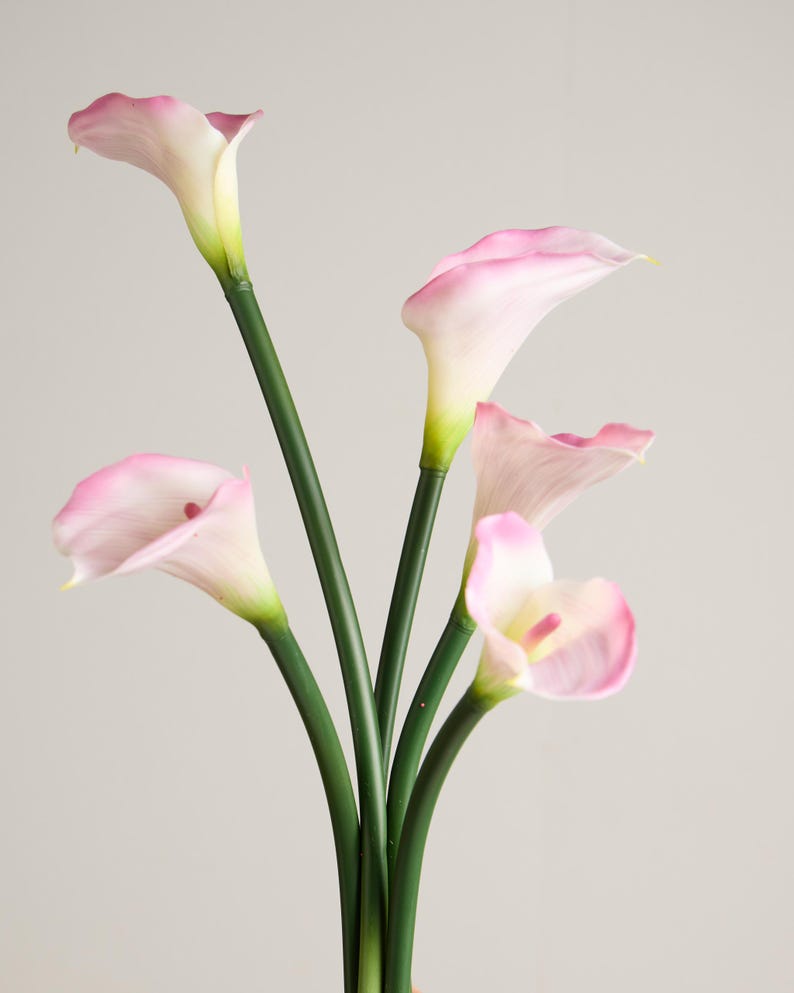 Pink Real Touch Calla Lily – Artificial Calla Lily, Elegant Wedding ...