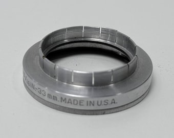 Kodak Series VI Adapter Ring 33mm 15 16 Inch Vintage Filter Mount USA 1960s