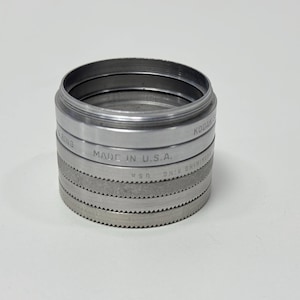 Kodak Series VI Retaining Ring Vintage Filter Holder Made in USA Aluminum 1960s