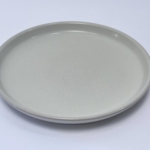 Denby Linen Stoneware Dinner Plate 10 Inch Made In England Vintage Tableware 2000s