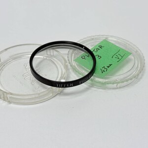 Tiffen Photar Step Ring Filter Adapter 43 mm auf Serie 7 Vintage USA Made 1970er Jahre