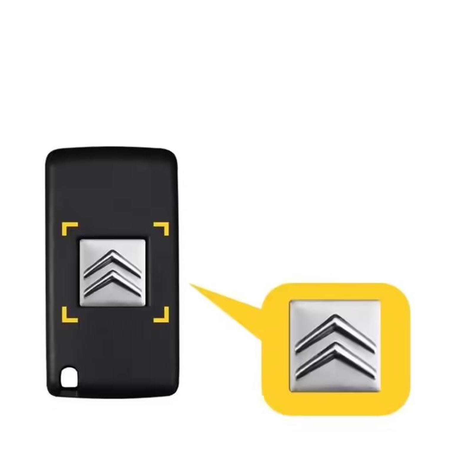 Autocollant Plaque Immatriculation Moto 4 Logo Stickers Clé Clefs - Foto 3