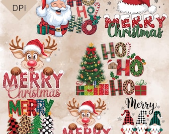 Christmas Bundle Png, Merry Christmas Png, Santa Claus PNG, Christmas Sublimation, Retro Christmas Png, Grinchmas Png, Christmas Gifts