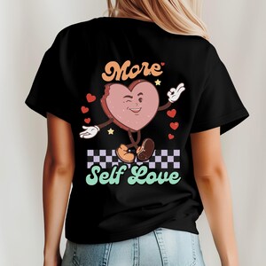 More Self Love Unisex Jersey Tee, Positive Vibes T-Shirt, Inspirational Graphic Shirt, Affirmation Clothing, Self Care Apparel