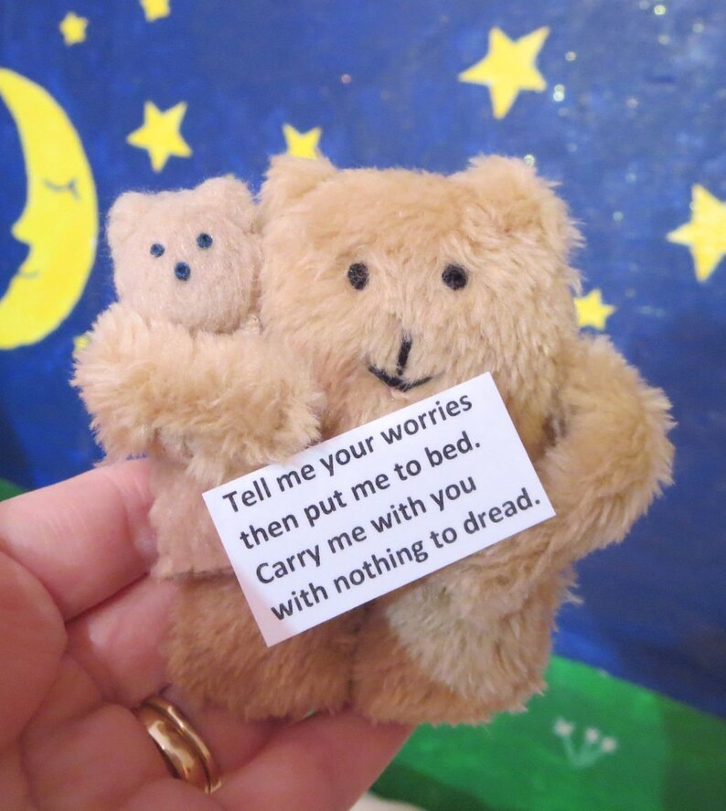 Worry Monster Plush Stuffed Animal for Anxiety Plushie | Etsy