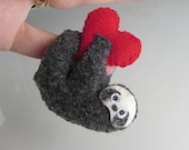 Fehn Peluche a forma di bradipo XL, compagno di gioco, protettore e amico delle coccole grande animale di peluche da afferrare, toccare e coccolare, per neonati e bambini da 0 mesi