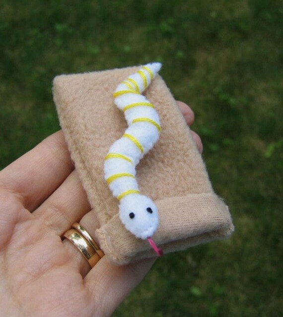white snake plush
