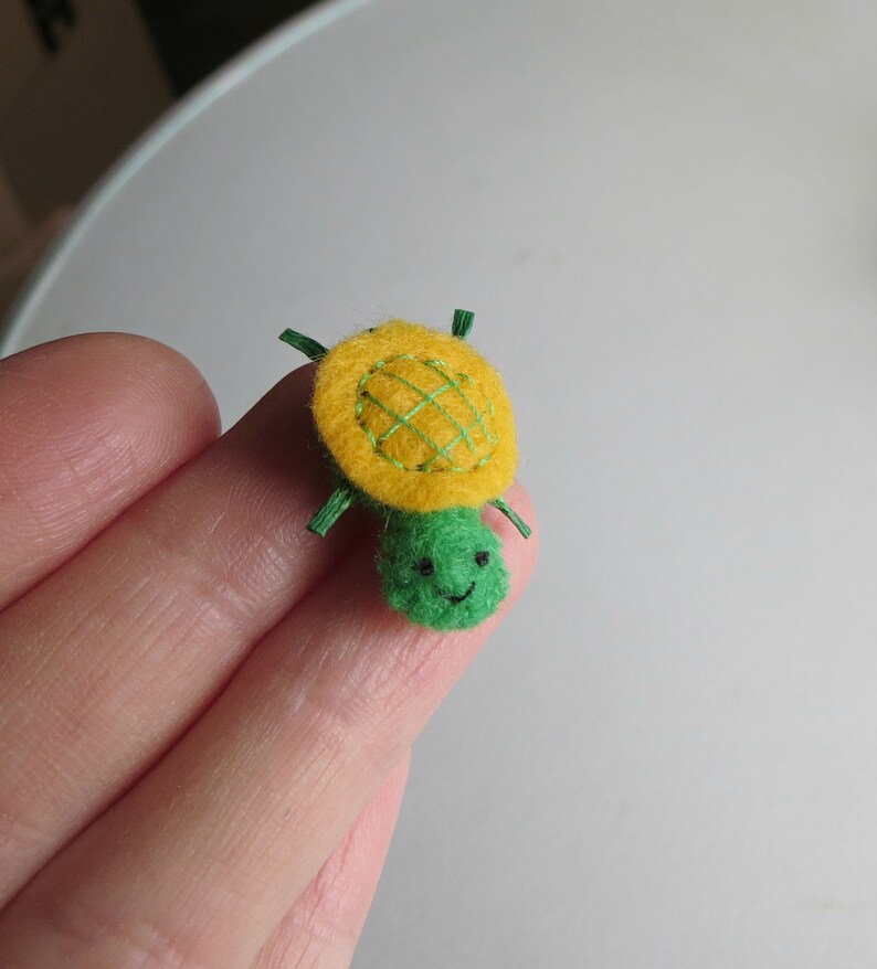 Altoid Blech Schildkröte Spielset filz Stofftiere Bild 9