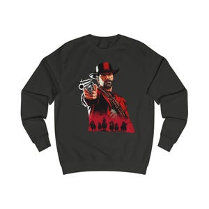 Vintage Western Inspired Unisex Sweatshirt, Perfect for Cowboy Lovers, Gifts for Men, Western Movie Fans, Cozy Year-Round Wear