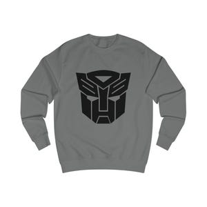 Autobot Unisex Sweatshirt, Transformer Design Sweatshirt, Optimus Prime Sweatshirt, Robot Theme Jumper, Geeky Pullover, Sci-Fi