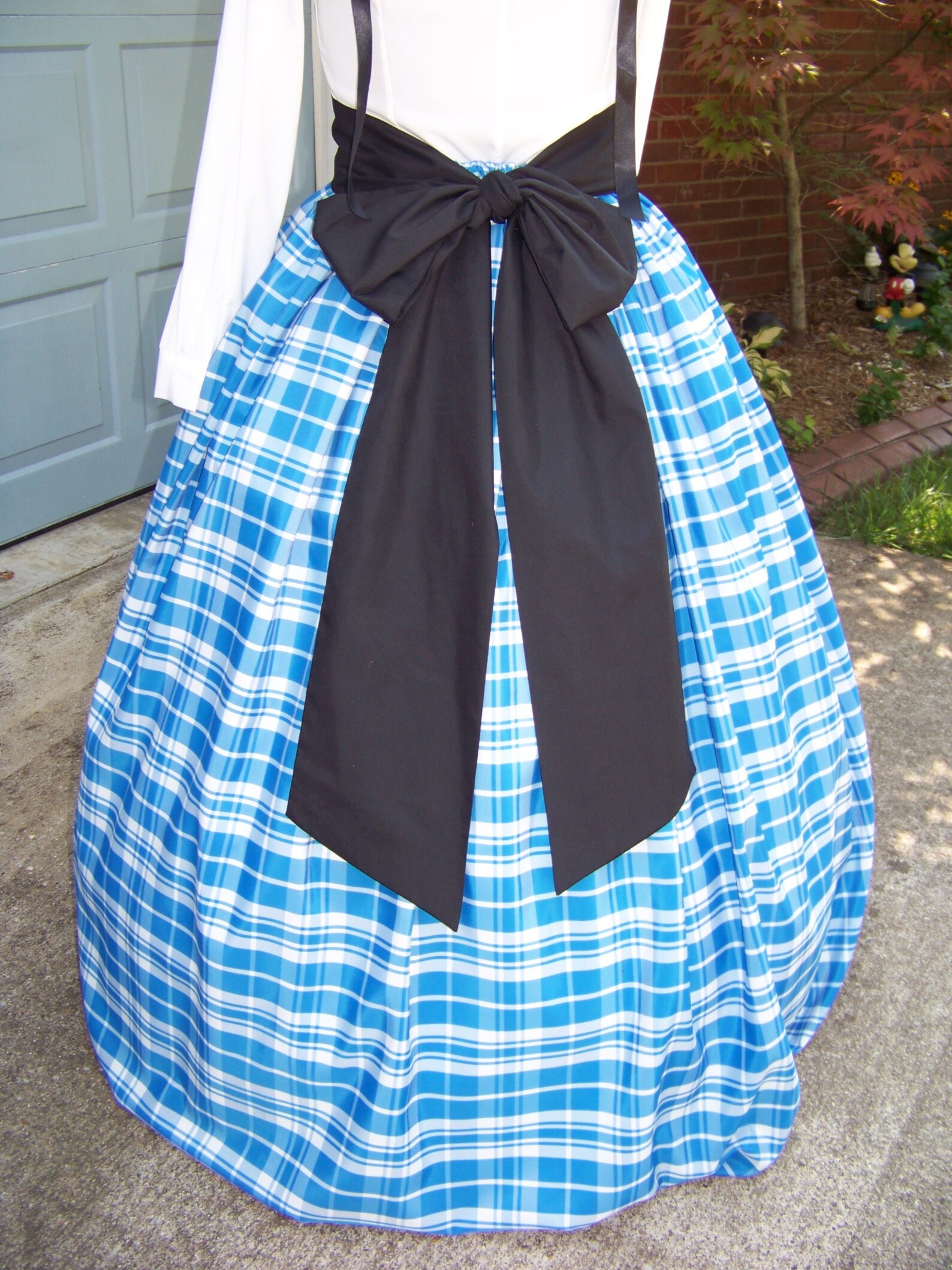Civil War Skirtvictoriancostume Long Drawstring SKIRT and Etsy