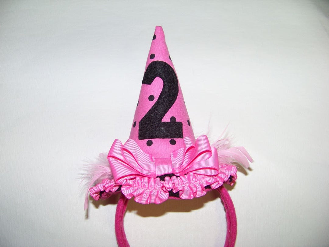 Mini Party Hat for Children or Adults Pattern is Fast and Easy Adorable