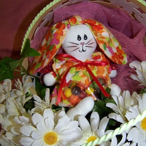 Floppy Eared Bunny Candy Bag PDF Pattern, Instant Download, childs purse pattern