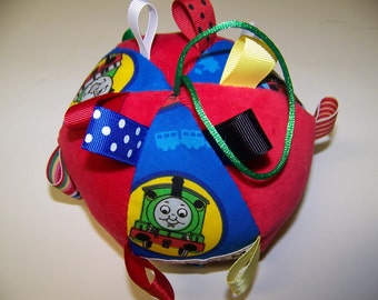 pdf Pattern ribbon Ball toy for Baby 5" Dia. Infant Toy with Immediate Download e-file