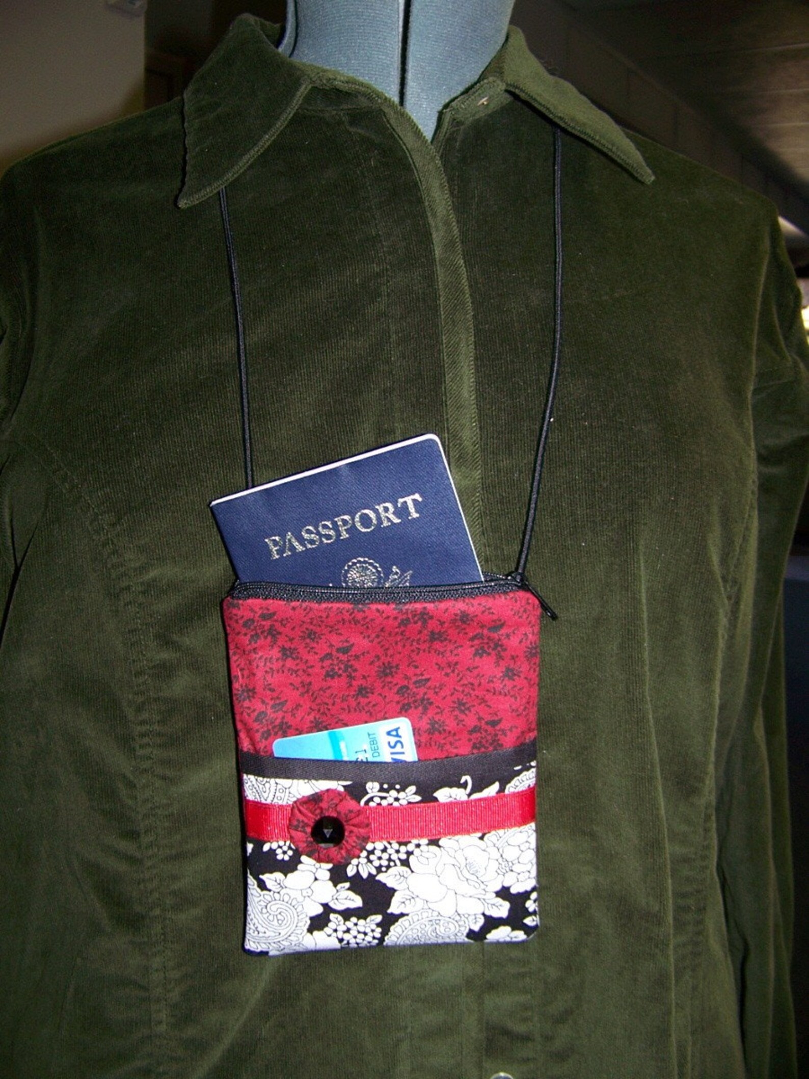 Smart Phone or Passport Case With Neck Strap or Small Sling Etsy