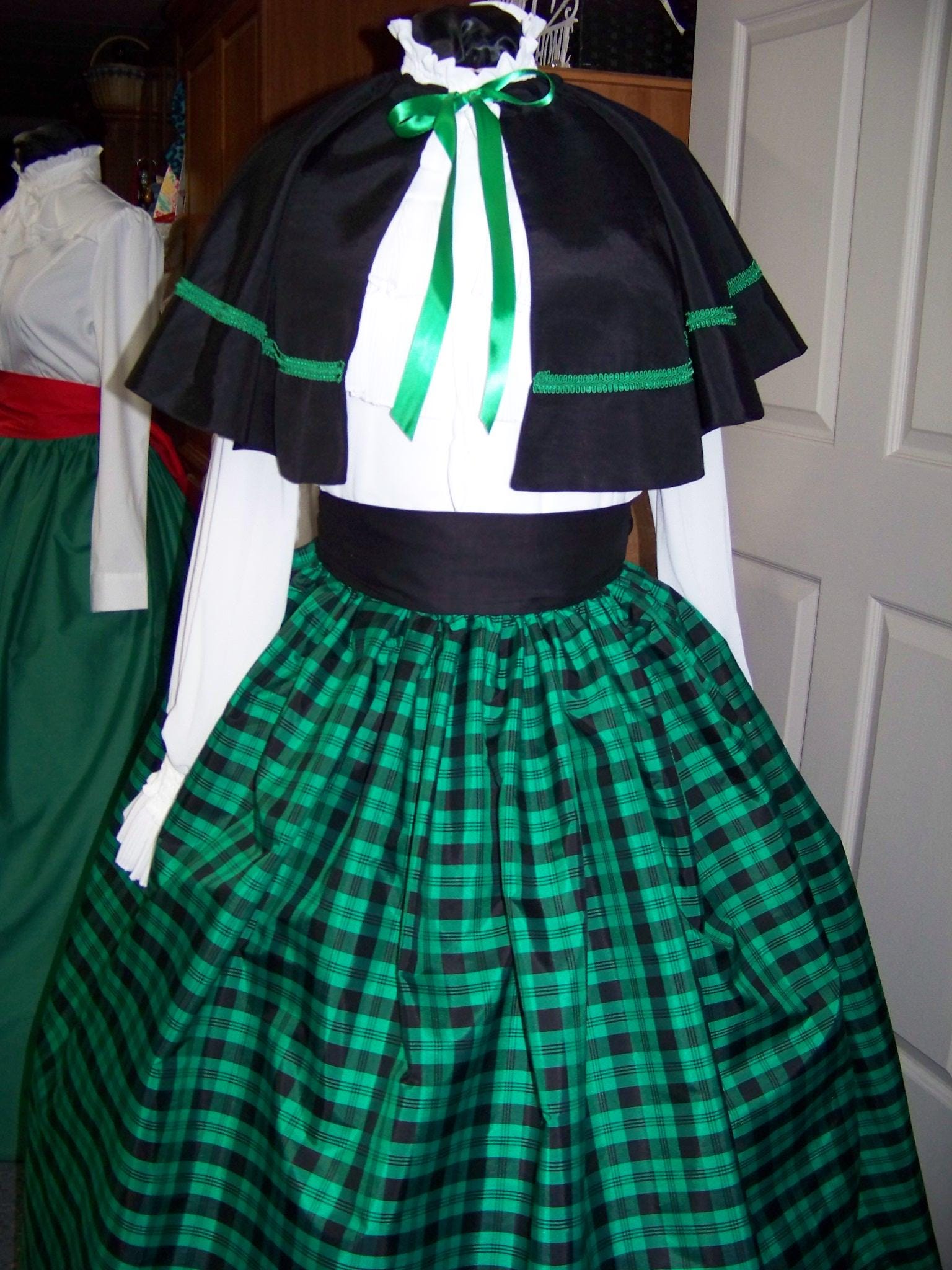Susan B. Anthony Costume Dress For Girls - Historic Victorian Era Colonial Dress, 100% Polyester - View #3