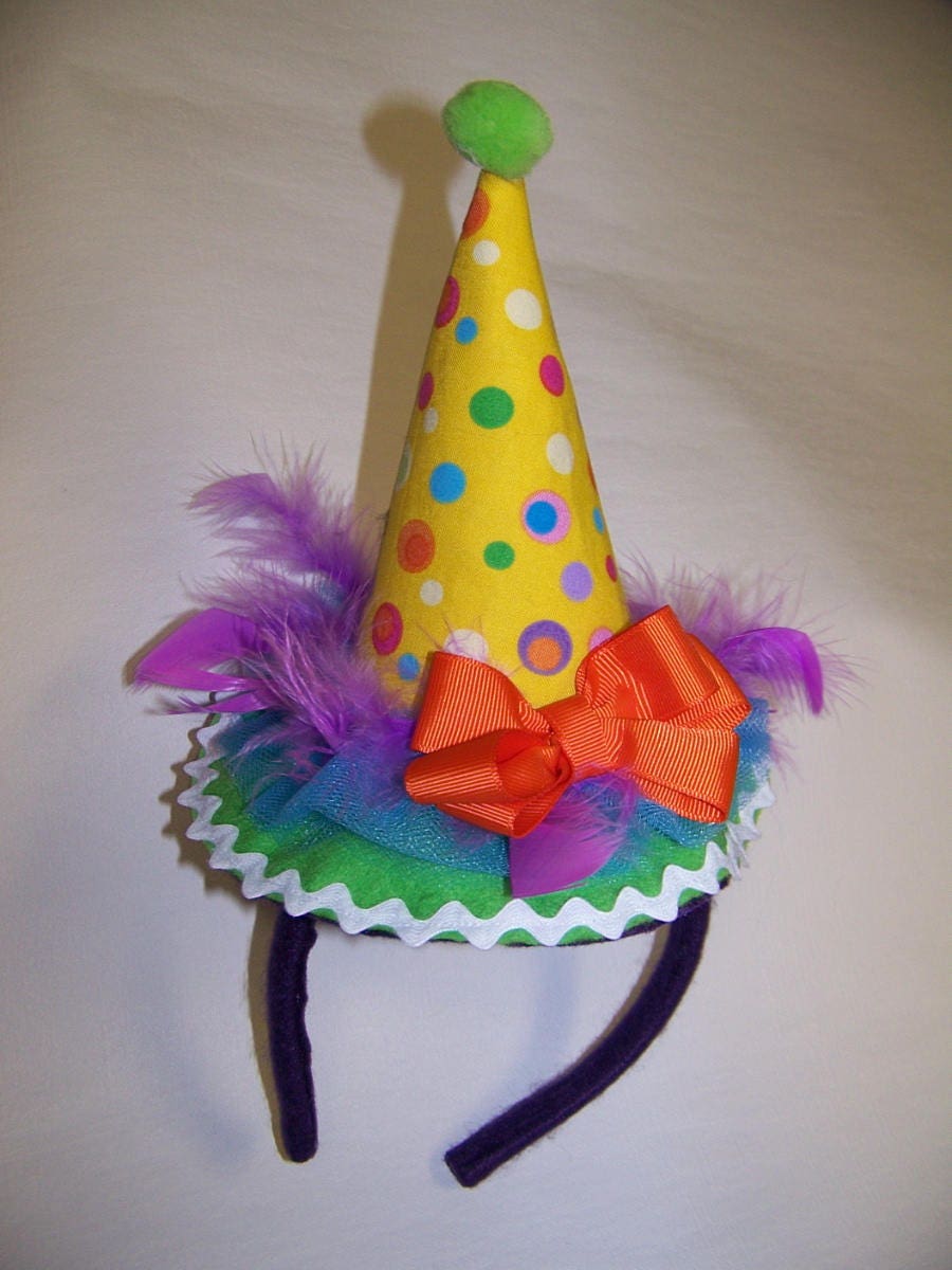 Mini Party Hat for Children or Adults Pattern is Fast and Easy Etsy