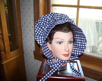 Ladies Adult Bonnet Costume pdf Pattern with Immediate Download e-file