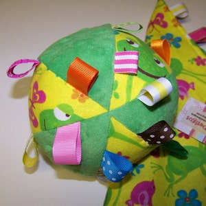 Pdf Pattern Ribbon Ball Toy for Baby 5 Dia. Infant Toy - Etsy