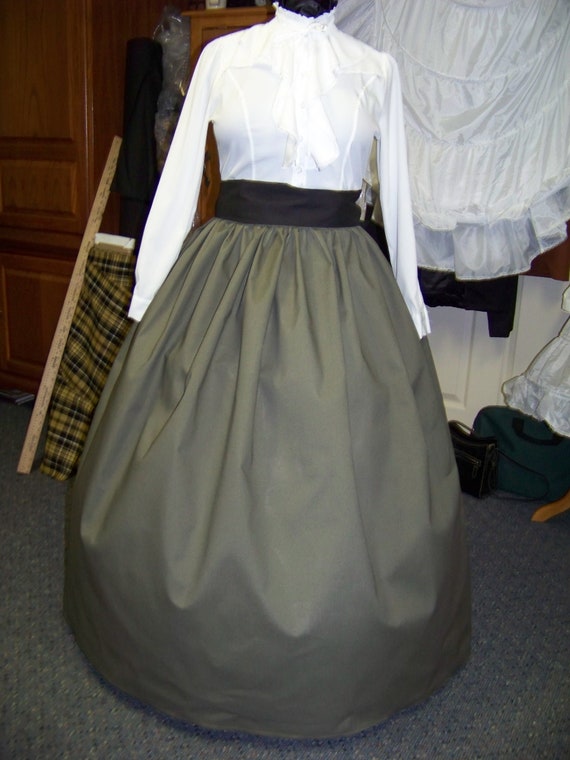 Drawstring civil war skirt discount