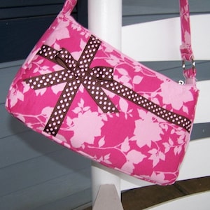 Small Easy Zipper Handbag Pdf Pattern Tutorial with Immediate download e-file