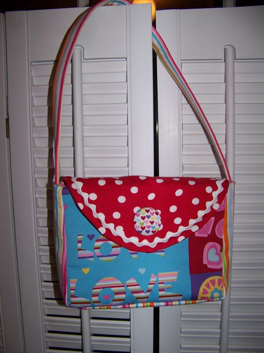 Child's Purseeasy Sewing Pdf Pattern and Tutorial With Etsy