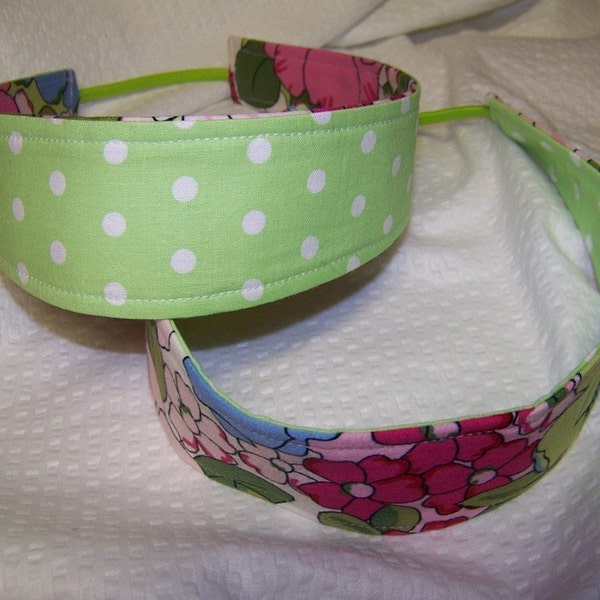 Reversible Headband Pdf Pattern 2 sizes, Adult or child sizes,Easy Tutorial Great for beginners Free Shipping with Immediate Download