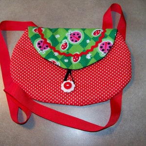 Child&#39;s Easy Purse pdf sewing pattern #160 and Tutorial with Immediate Download e-file