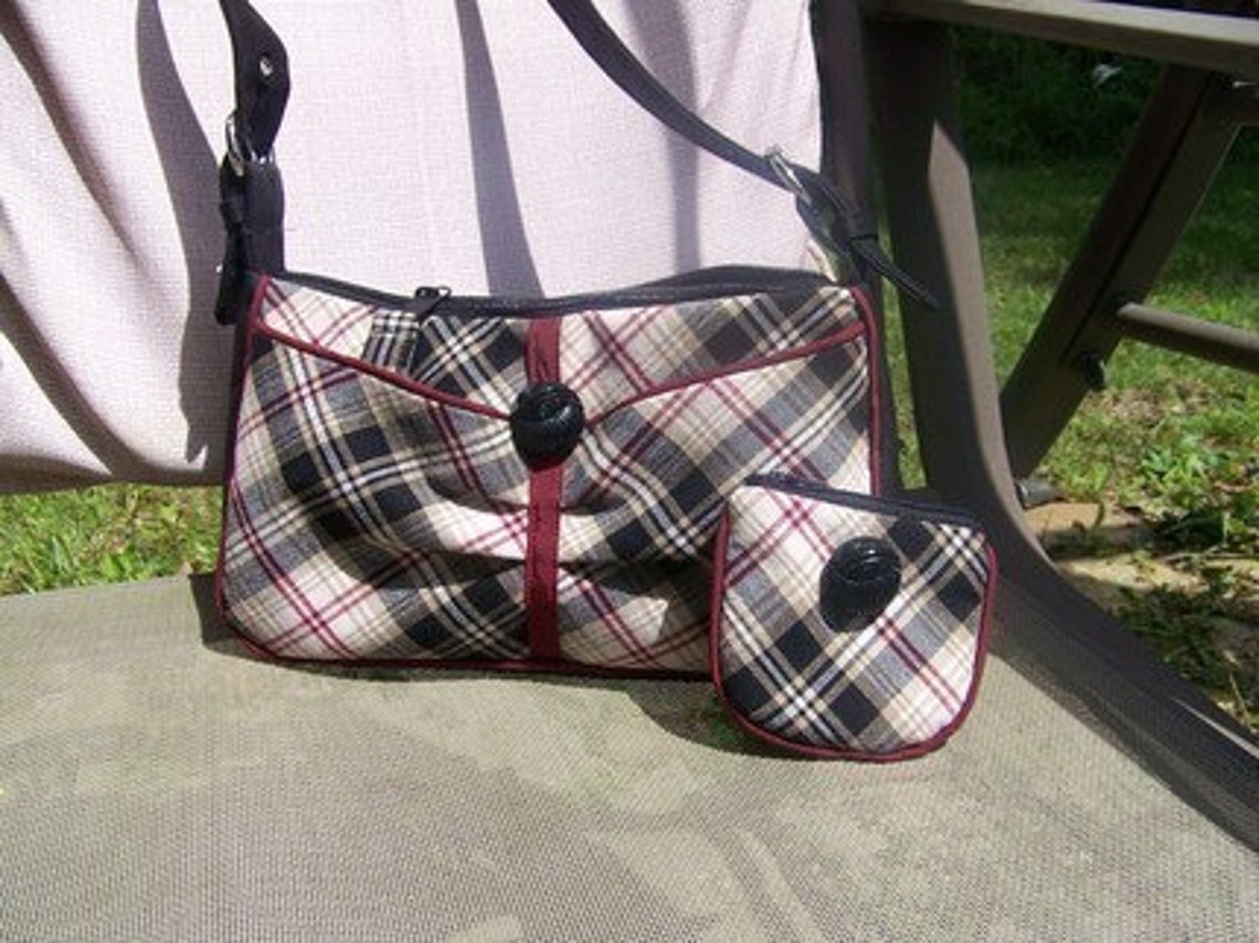 Small Hobo Handbag With Change Purse Pdf Pattern and Tutorial - Etsy