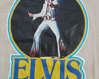 Elvis Presley 1977 Original Shirt Vintage Retro NEW w/ OG Tags Punk Rock & Roll Large Rockabilly