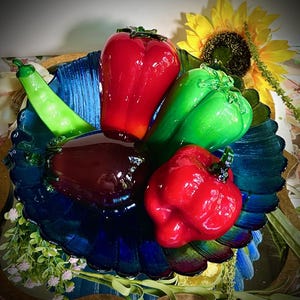 Murano Art Glass Fruit and Vegetables