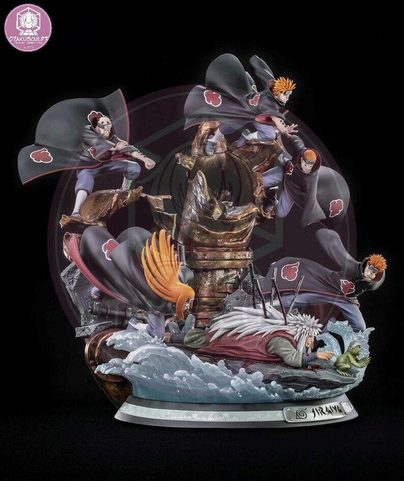 3D Printable Models STL Collection Naruto Series Jiraiya One Last ...