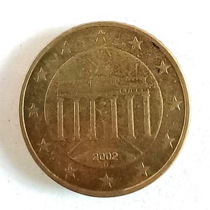 2002 germany 50 cent coin - Etsy 日本