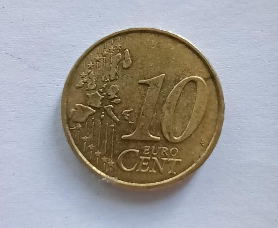 フランス10セント硬貨（西暦1999年もの）。 1999 年フランス貨幣コレクションの 10 セント硬貨 - Etsy 日本