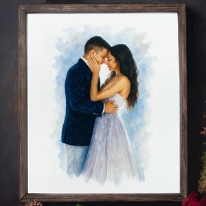 benutzerdefinierte Porträt, Aquarell Hochzeit Porträt, Malerei vom Foto, Haustier Porträt, benutzerdefinierte Aquarell, Haus Druck, Aquarell Haus Malerei