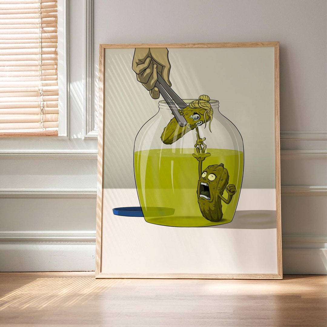 Love in a Jar: the Great Pickle Escape - Etsy Canada