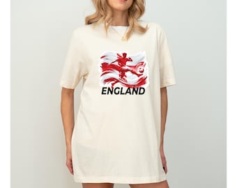 England Football Fan Shirt, World Cup 2026 Tee, England Fan T shirt, Football Fan Gift